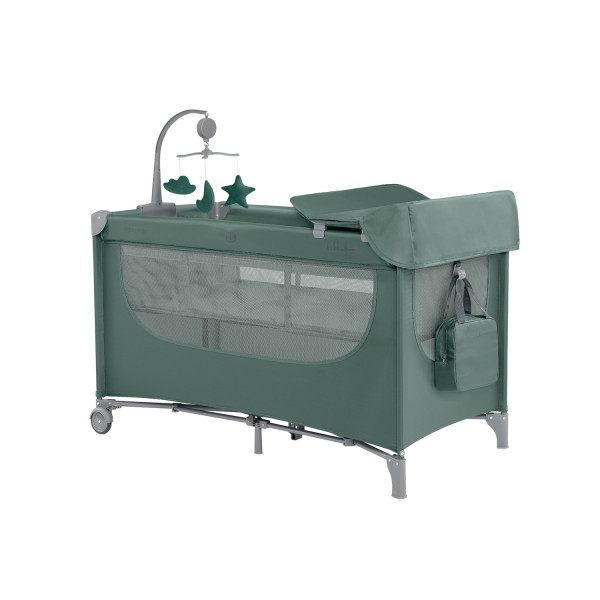 Kikka Boo Παρκοκρέβατο 2 Επιπέδων Nighty Night Green 2026 31003010155