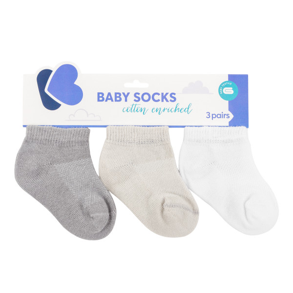 Kikka Boo Baby summer socks Grey 1-2y