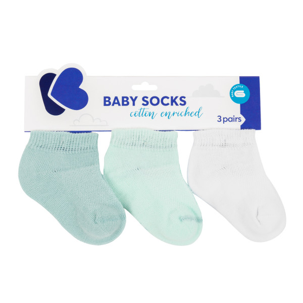 Kikka Boo Παιδικές Κάλτσες socks Mint 0-6m 31110010192