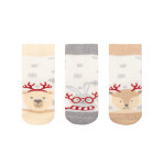 Kikka Boo Χριστουγεννιάτικες Θερμικές Κάλτσες Polar Christmas 0-6m 31110020117