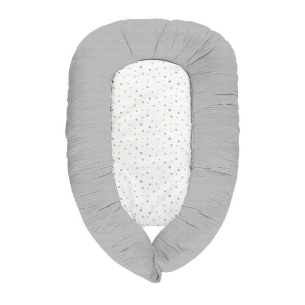 Kikka Boo Memory foam bed-nest 3in1 Dots - Φωλιά για βρέφη- Μαξιλάρι Θηλασμού - 31106010089