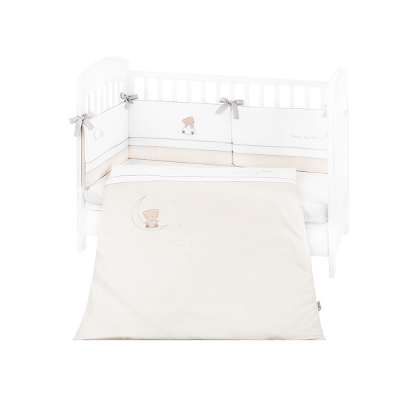 Kikka Boo Σετ Κούνιας 2 τμχ 60x120 cm Dream Big Beige 41101020117