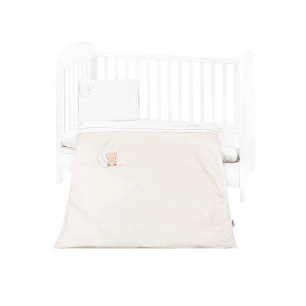 Kikka Boo Σετ Κούνιας 3τμχ Dream Big Beige 41101030152