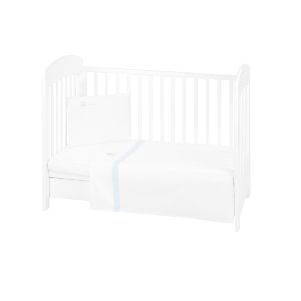 Kikka Boo Σετ Κούνιας 3τμχ. Με Κέντημα 70x140 Dream Big Blue 41101030159