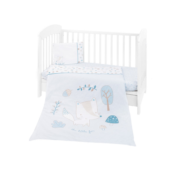 Kikka boo Σετ Προίκας Για Κούνια 5τμχ Little Fox 41101050054