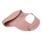 Kikka Boo Σαλιάρα Σιλικόνης Platinum Flora Blush 31302050040