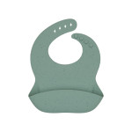 Kikka Boo Σαλιάρα Σιλικόνης Sage 31302050035