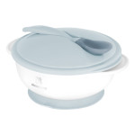 Kikka Boo Μπωλ με Κουτάλι Ανίχνευσης Θερμότητας Blue 31302040126