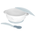 Kikka Boo Μπωλ με Κουτάλι Ανίχνευσης Θερμότητας Blue 31302040126