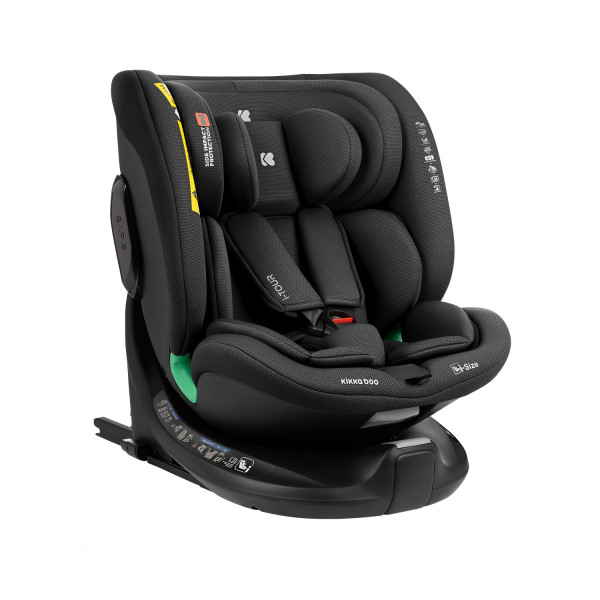 Kikka Boo ​​​​​​​Κάθισμα Αυτοκινήτου 40 έως150 cm i-Tour 360°i-Size Black 31002100024