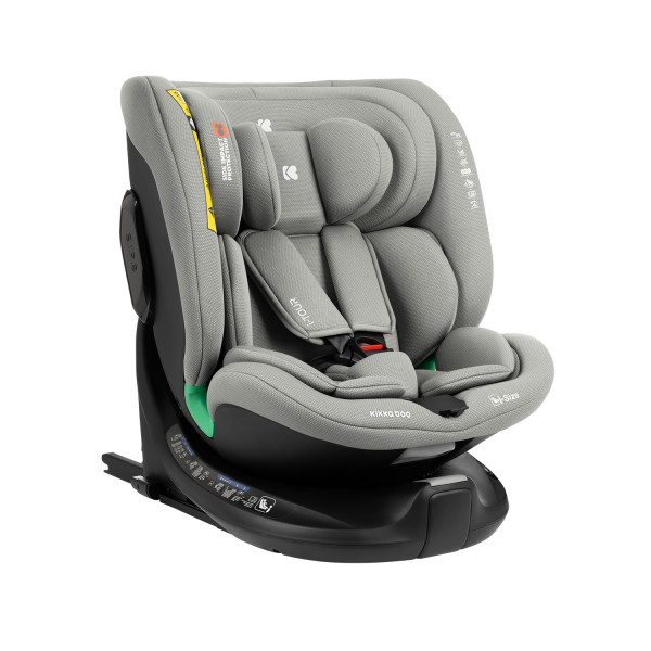 Kikka Boo Κάθισμα αυτοκινήτου 40 έως 150 cm i-Tour i-SIZE Light Grey 31002100026