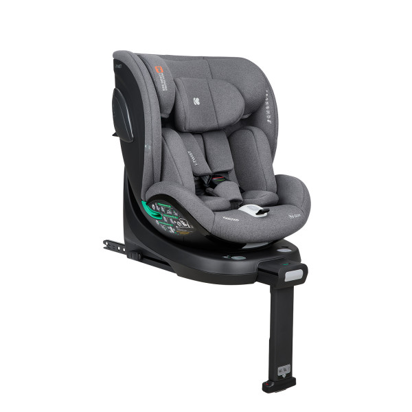 Kikka Boo Κάθισμα Αυτοκινήτου i-Twist 360° I-Size 40έως 150cm Light Grey 31002100046