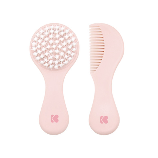 Kikka Boo Βρεφική Βούρτσα & Χτένα  Savanna Pink 31303040094