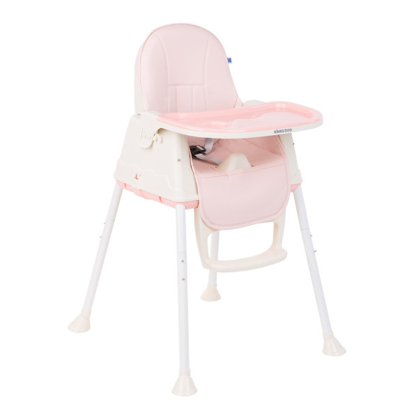 Kikka Boo Καρέκλα Φαγητού Creamy 2 σε 1 Pink 31004010077