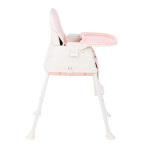 Kikka Boo Καρέκλα Φαγητού Creamy 2 σε 1 Pink 31004010077