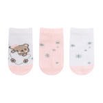Kikka Boo Κάλτσες 3 τμχ Dream Big Pink 2-3y  31110010175