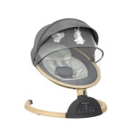 Kikka Boo Ηλεκτρική κούνια Ριλάξ Ashlee 2025 Dark Grey 31005010089