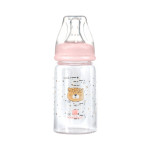 Kikka Boo Γυάλινο Μπιμπερό 120ml Savanna Pink 31302020115
