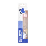 Kikka Boo Γυάλινο Μπιμπερό 240ml Savanna Pink 31302020117