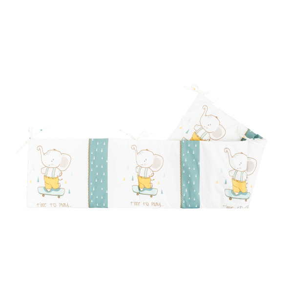 Kikka Boo Προστατευτική Πάντα Κούνιας 180εκ. – Elephant Time 41101080026