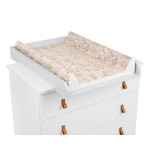 Kikka Boo Αλλαξιέρα Hard PVC 50х70cm Secret Garden Beige 31108060113
