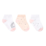 Kikka Boo Βρεφικές καλοκαιρινές κάλτσες 0–6 μηνών "Hedge-hugs" ροζ 31110010196
