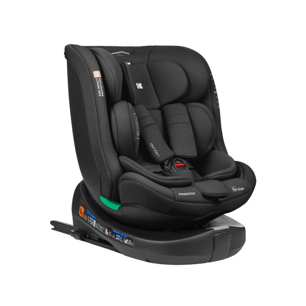 Kikka Boo Κάθισμα Αυτοκινήτου 40-150 cm i-Round i-SIZE Black 31002100070
