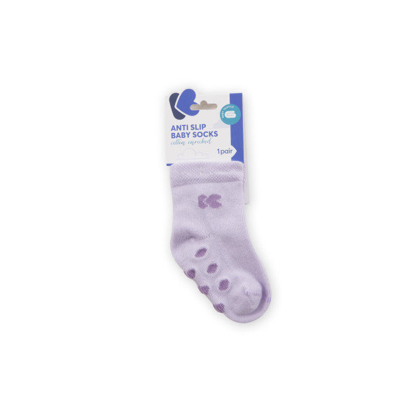 Kikka Boo Κάλτσες Anti-Slip 0-6 μηνών Purple 31110010115