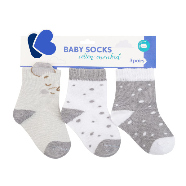 Kikka Boo Baby socks with 3D ears Joyful Mice 1-2y