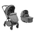 Kikka Boo Καρότσι 2 σε 1 με Πορτ Μπεμπέ Lanah Grey 31001020149