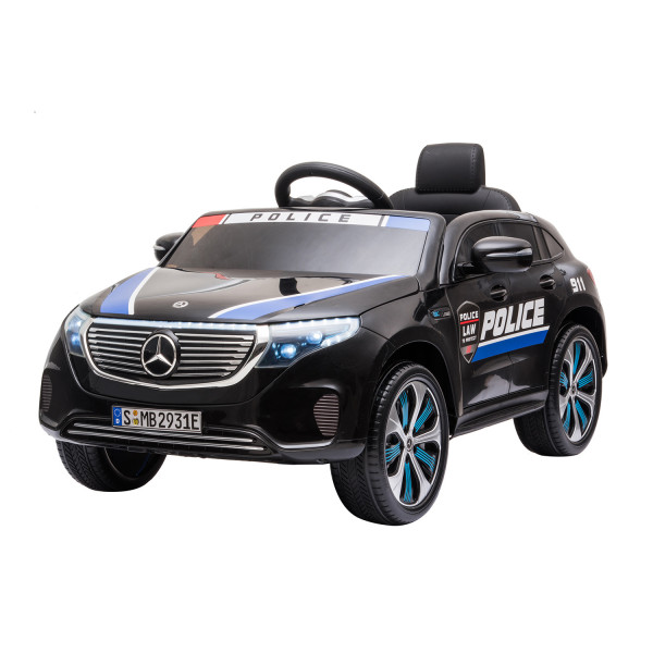 Kikka Boo Ηλεκτροκίνητο Αυτοκίνητο Τύπου Mercedes Benz EQC400 Police Black 31006050330