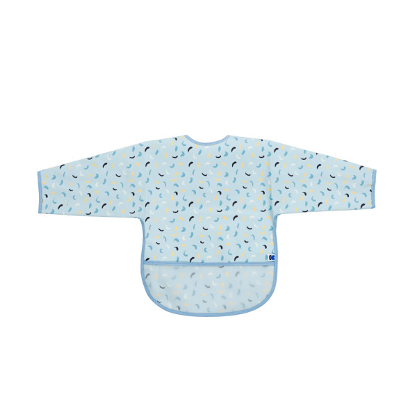 Kikka Boo Σαλιάρα με Μανίκια Arty Blue Pattern 31303030060