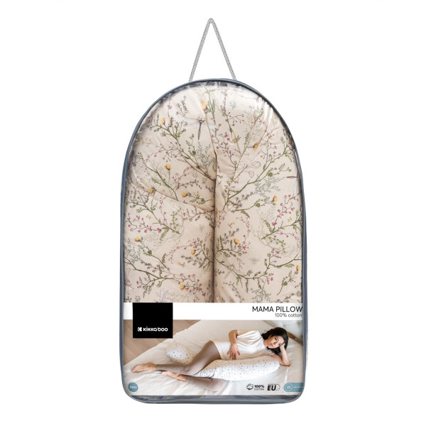 Kikka Boo Μαξιλάρι Εγκυμοσύνης/Θηλασμού Secret Garden Beige 41304060068