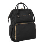 Kikka Boo Τσάντα Αλλαξιέρα Siena Black & Gold 31108020020