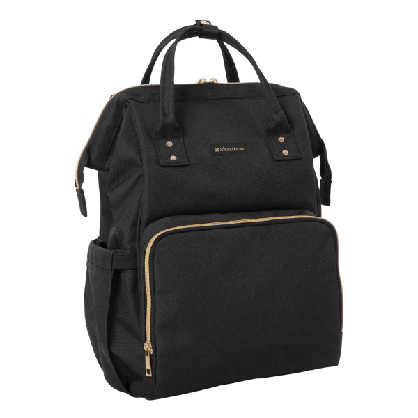 Kikka Boo Τσάντα Αλλαξιέρα Siena Black & Gold 31108020020