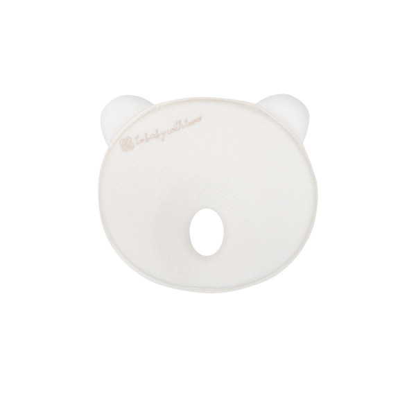 Kikka Boo Εργονομικό Μαξιλάρι Με Αφρό Μνήμης Bear Airknit White 31106010126
