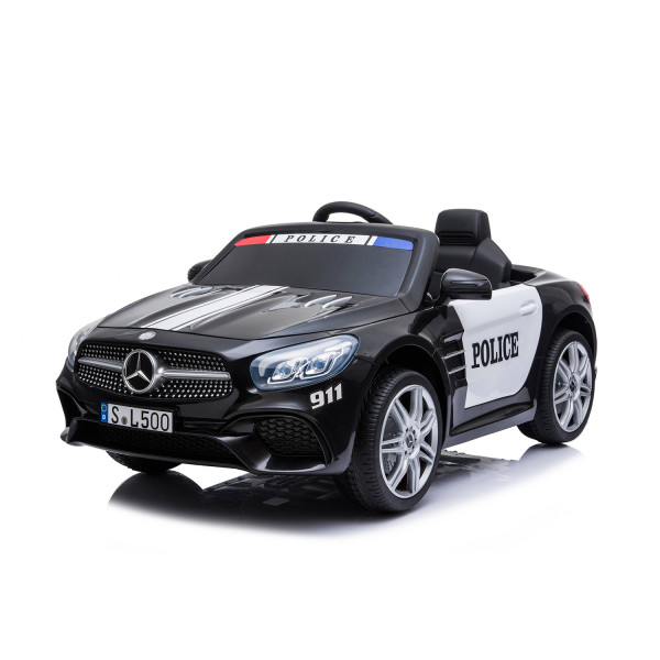 Kikka boo Ηλεκτροκίνητο Police Licensed Mercedes Benz SL500 με Τηλεκατεύθυνση Μονοθέσιο Black 31006050354