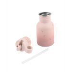 Kikka Boo Mini Παιδικό Παγούρι με Καλαμάκι Ροζ 350ml 31302030101 Kikka Boo Mini Παιδικό Παγούρι με Καλαμάκι Ροζ 350ml 31302030101