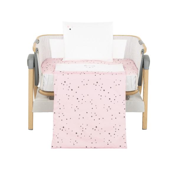 Kikka Boo Σετ Λίκνου 5τμχ Bear With Me Pink 41101050069