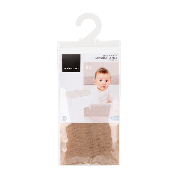 Kikka Boo Κουνουπιέρα Παρκοκρέβατου 60x120cm Beige 41108040096