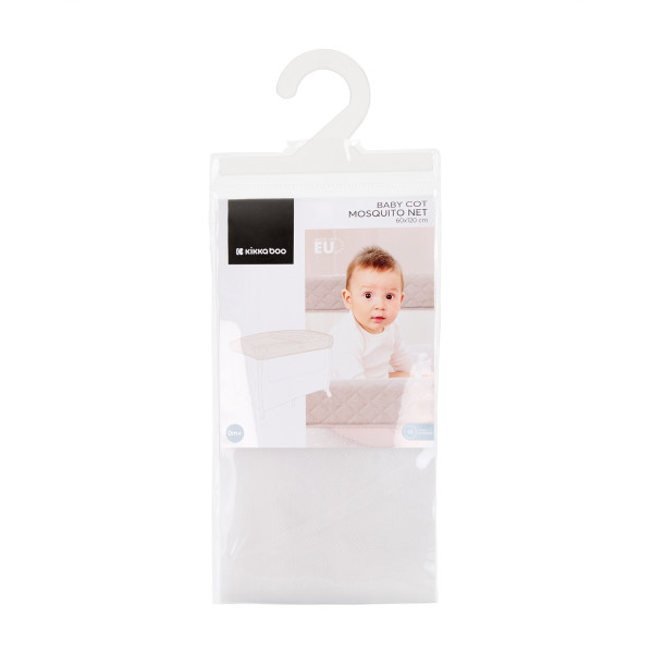 Kikka Boo Κουνουπιέρα για Παρκοκρέβατο 60x120εκ. White 41108040093
