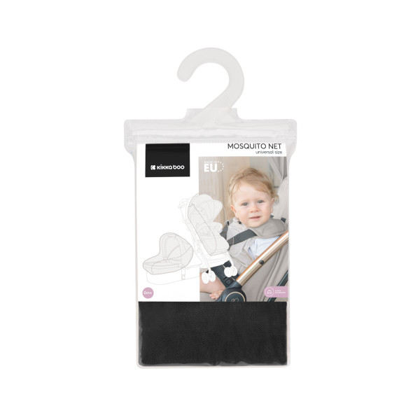Kikka Boo Κουνουπιέρα Καροτσιού & Port Bebe Black 31108040091