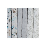 Kikka Boo Πανάκια  από μουσελίνα 30x30 cm 6 τμχ Dreamy Fields Grey 31103010113