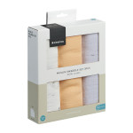 Kikka Boo Πάνες αγκαλιάς από μουσελίνα  75x75 cm 3 τμχ Seally Me 31103010099