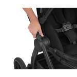 Kikka Boo Καρότσι 2in1 με καλαθούνα Naya Black 31001020155