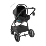 Kikka Boo Καρότσι 2in1 με καλαθούνα Naya Black 31001020155