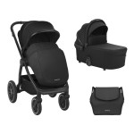 Kikka Boo Καρότσι 2in1 με καλαθούνα Naya Black 31001020155