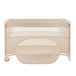 Kikka Boo Παρκοκρέβατο 2 levels Nighty Night Beige 31003010119