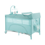 Kikka Boo Παρκοκρέβατο 2 levels Nighty Night Mint 31003010120