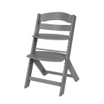 Kikka Boo Ξύλινο καρεκλάκι φαγητού Nordy Dark Grey 31004010187 Kikka Boo Ξύλινο καρεκλάκι φαγητού Nordy Dark Grey 31004010187